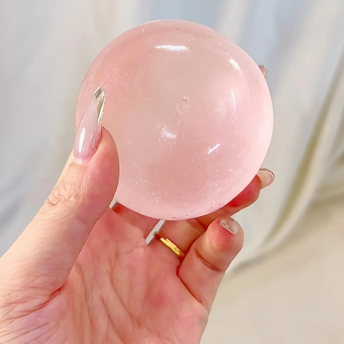 Calmgrip Slow-Rise Sensory Stress Ball – Anxiety Relief Squeeze Ball for Adults